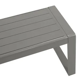 DEGAMO Brescia 138 x 45 x 0 cm Silbergrau