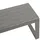 DEGAMO Brescia 138 x 45 x 0 cm Silbergrau