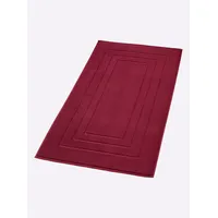 VOSSEN Badteppich Rot 100 x 60 cm