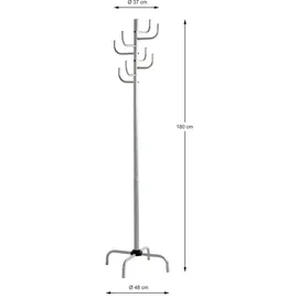 Haku-Möbel Garderobenständer Cactus Silber
