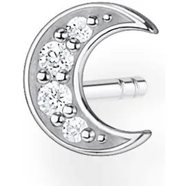 Thomas Sabo Ohrstecker Mond pavé silber 925 Sterling Silber H2133-051-14