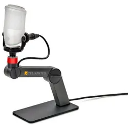 Yellowtec m!ka Table Stand - Schwarz - mit OnAir Anzeige - offene Kabelenden