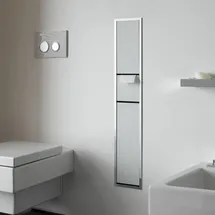 EMCO Asis 150 Gäste-WC-Modul 96,4 cm Chrom/Optiwhite