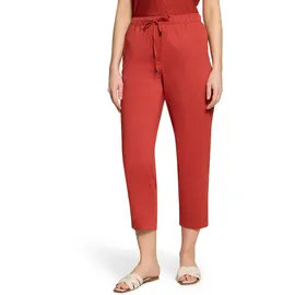 Betty & Co Casual-Hose mit elastischem Bund in dunkelrot, | Gr.: 42