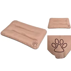 vidaXL Hundekorb Hundebett Größe L Beige beige