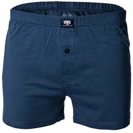 CECEBA Herren Shorts, Vorteilspack - Boxershort, Basic, Baumwolle, M-8XL, einfarbig Blau M