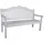 Garden Pleasure Austin 160 x 103 x 64 cm Weiß