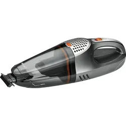 Clatronic AKS 832 Schnurloser Handstaubsauger, wiederaufladbarer Akku, 12V Autoadapter, für flüssige Feststoffe, 1400mAh Schwarz