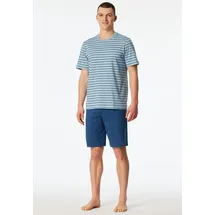 SCHIESSER Shorty Casual Nightwear Blau 56 (XXL)