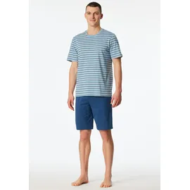 SCHIESSER Shorty Casual Nightwear Blau 56 (XXL)