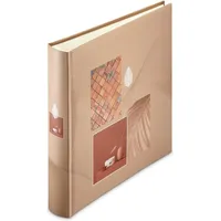 Hama Jumbo-Album “Singo II“, 30x30 cm, 100 weiße Seiten, Terracotta