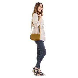 Cluty Henkeltasche Leder Yellow