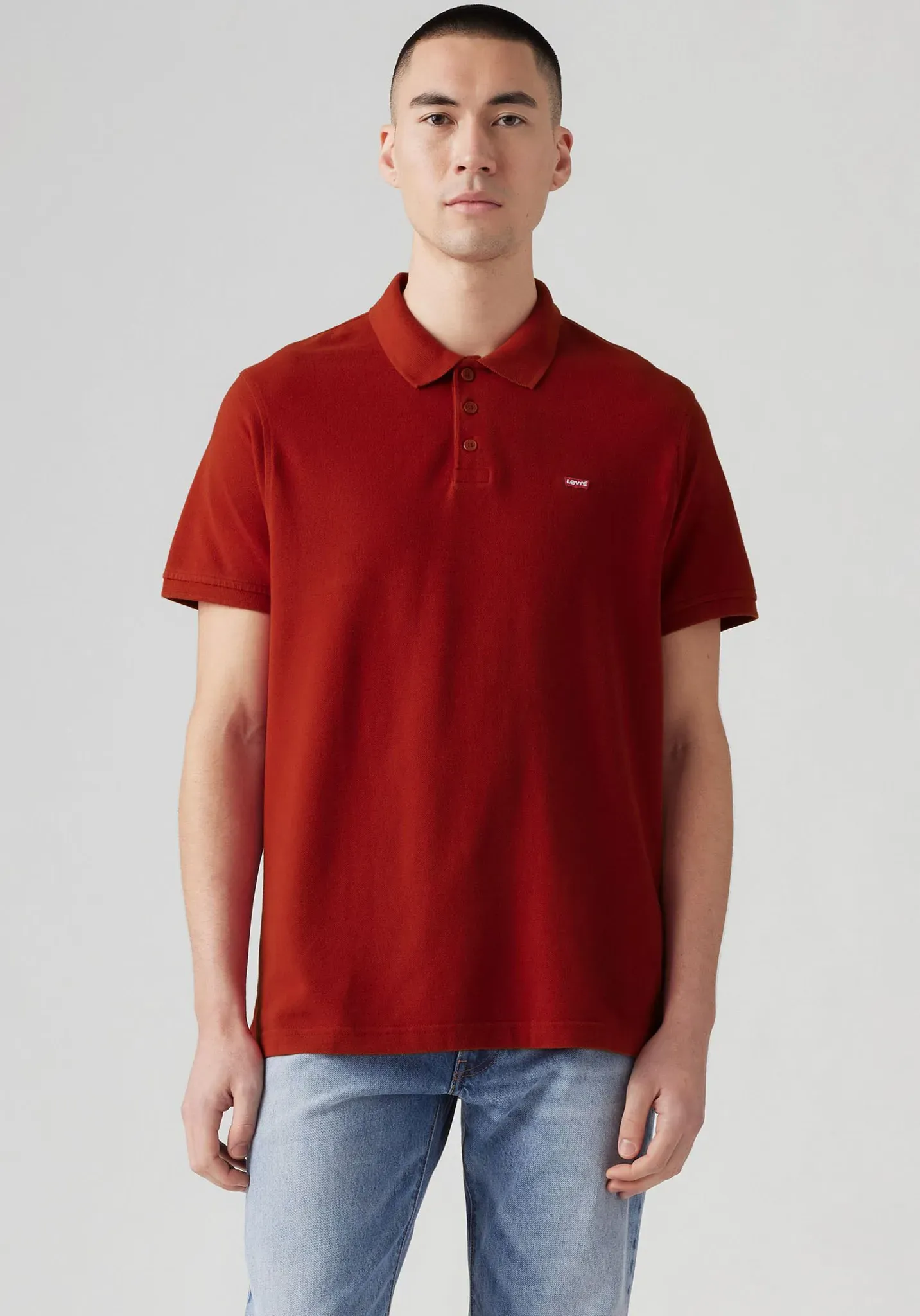 Levi's® Poloshirt »LE NEW LEVIS HM POLO«, mit kleinem Batwing-Logo Levi's® firebrick XL