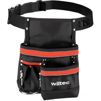 Wiltec Werkzeuggürteltasche 25 x 30 cm Blau / Rot / Schwarz / Weiß