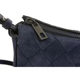 Liebeskind Berlin Sky II Crossbody Suede Woven Blue