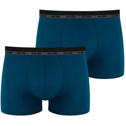 NUR DER Herren Retro Pants Boxer Microfaser 2er Pack