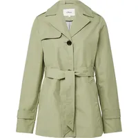 s.Oliver Wasserabweisender Trenchcoat im Slim Fit - grün - 32