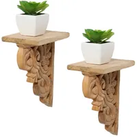 Marrakesch Orient & Mediterran Interior Wandregal 2er Set 40