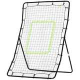 Homcom Kickback Rebounde Schwarz 75x126cm