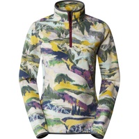 The North Face Glacier Sweatshirt Black Currant Purple Trail Dream Print XS