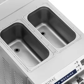 Royal Catering Softeismaschine Schwarz 16 l