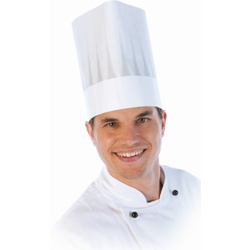 HYGOSTAR® Europa Kochmütze, Das Original, Einwegkochmütze für Küche und Gastronomie, 1 Karton = 250 Stück