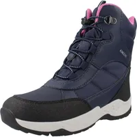 GEOX Jungen Mädchen J SENTIERO Girl B AB Ankle Boot, Navy/Fuchsia, 24 EU