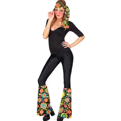 Flower Power Hippie Zubehör Set 3teilig - OS