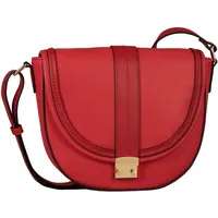 Gabor bags , ANETA, Damen, Umhängetasche, one size, rot, 28x8x21,5cm