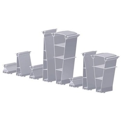 Schletter Solar Flachdachsystem FixGrid FixZ-15 Aufständerung mitte 96mm m. Verb