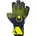 Torwarthandschuhe mit Fingerschutz marine/weiß/fluo gelb 9 5