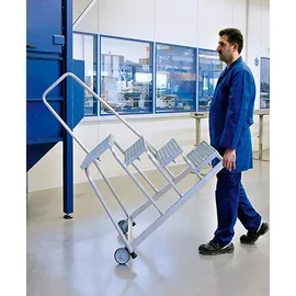 Günzburger Aluminium-Arbeitspodest 5 Stufen (51025)