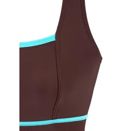 LASCANA Badeanzug Damen Braun 54 Cup D