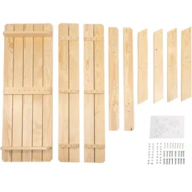 Lemodo Kinderpicknicktisch 115 cm Kiefer natur beige