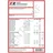 Zapp-Zimmermann Kennzeichnungsschild B16H00-0050 15 x 10,5 x 1,2 cm Rot/Weiß/Schwarz