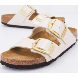 Birkenstock Arizona Big Buckle Birko-Flor graceful pearl white 39
