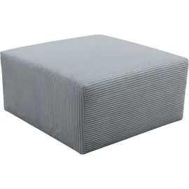 werk2 Hocker Zeus-XL Polyester 80 x 41 x 80 cm Grau