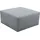 werk2 Hocker Zeus-XL Polyester 80 x 41 x 80 cm Grau