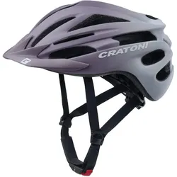 CRATONI Fahrradhelm Pacer Jr. purple-white matt One Size