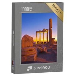 puzzleYOU Puzzle Alte Ruinen in Side, Türkei, 1000 Puzzleteile, puzzleYOU-Kollektionen