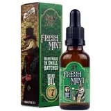Hey Joe Beard Oil Fresh Mint | Bartöl 30ml mit Argan, Jojoba und MACADAMIA Duft: Minze und Kiefer.