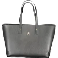 Tommy Hilfiger - Women's monogram Tote bag - Size One size - Schwarz