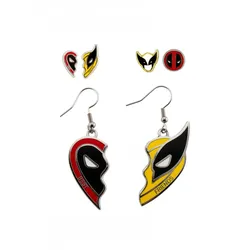 Ohrringe Deadpool - Deadpool & Wolverine (3 Paar)