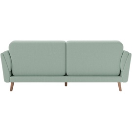 Sofa.de Einzelsofa mit Schlaffunktion Helsinki ¦ grün ¦ Maße (cm): B: 220,5 H: 80,5 T: 88