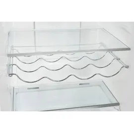 Exquisit KS360-V-HE-040D Kühlschrank (359 l, 1850 mm hoch, Inoxlook) 