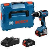 Bosch GSB 18V-65 inkl. 2 x 5,0 Ah + L-BOXX