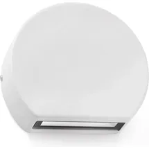 FARO Außenwandleuchte Aluminium, Glas 3,0 cm IP54 1x LED-Lampe weiß