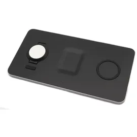 Satechi Trio Wireless Charging Pad Schwarz