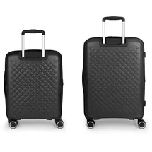 GABOL Queens Koffer-Set 2-tlg. schwarz