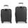 GABOL Queens Koffer-Set 2-tlg. schwarz